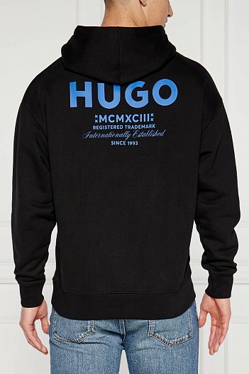 Мужское худи Hugo Boss Nazardo - Black   