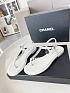 Женские кожаные сандалии Chanel Classic Flap Premium - White