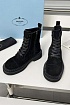 Женские замшевые ботинки Prada
