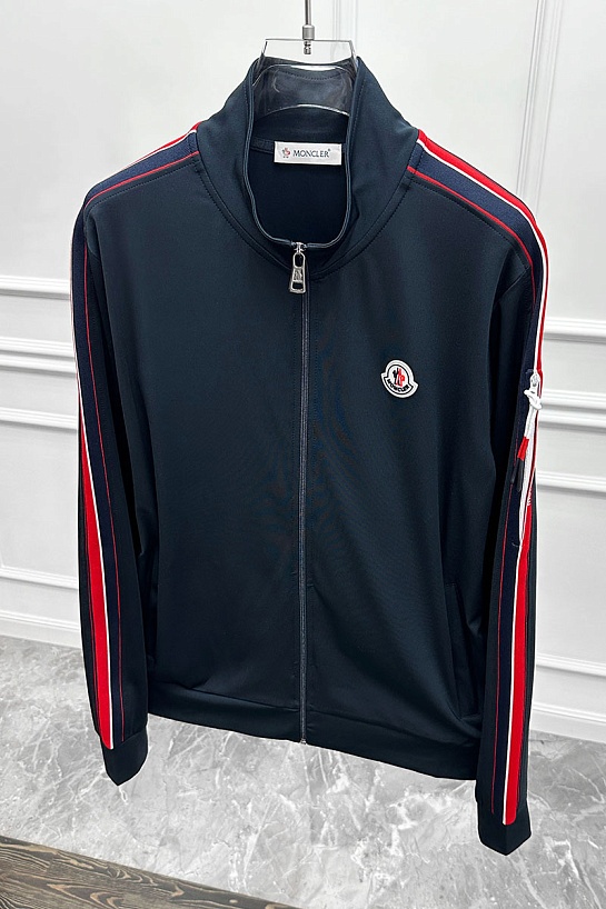 Мужская тёмно-синяя кофта Moncler Monestier-de-Clermont