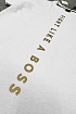 Мужская белая футболка Hugo Boss x AJBXNG