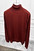 Мужская бордовая водолазка Maglione