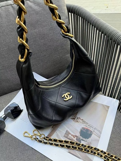 Кожаная сумка Chanel 29x21 см   