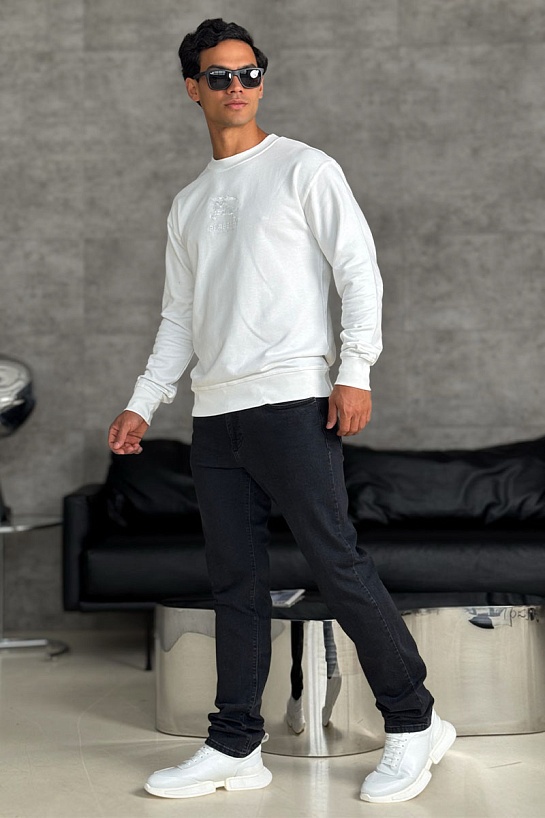 Мужские чёрные джинсы Emporio Armani