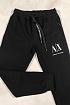 Мужские чёрные штаны Armani Exchange