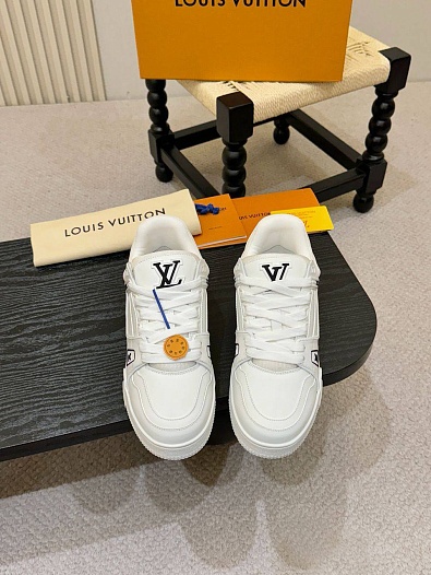Мужские кроссовки Louis Vuitton Trainer - White   