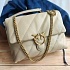 Женская кожаная сумка Love 28x18 - Beige