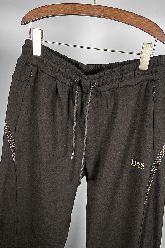Мужские чёрные штаны Hugo Boss