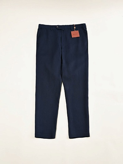 Мужские тёмно-синие брюки Loro Piana premium   