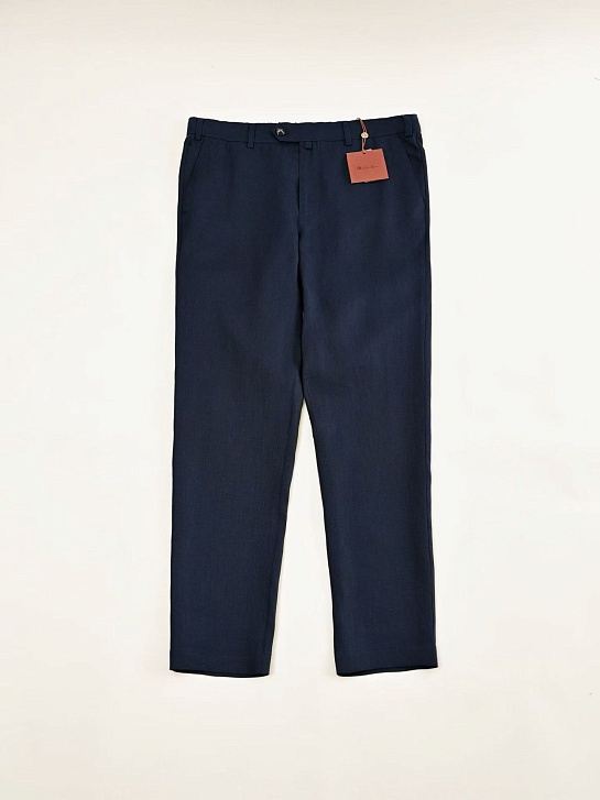 Мужские тёмно-синие брюки Loro Piana premium