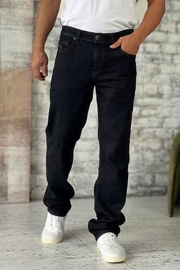 Мужские тёмно-синие джинсы Tom Ford regular fit   