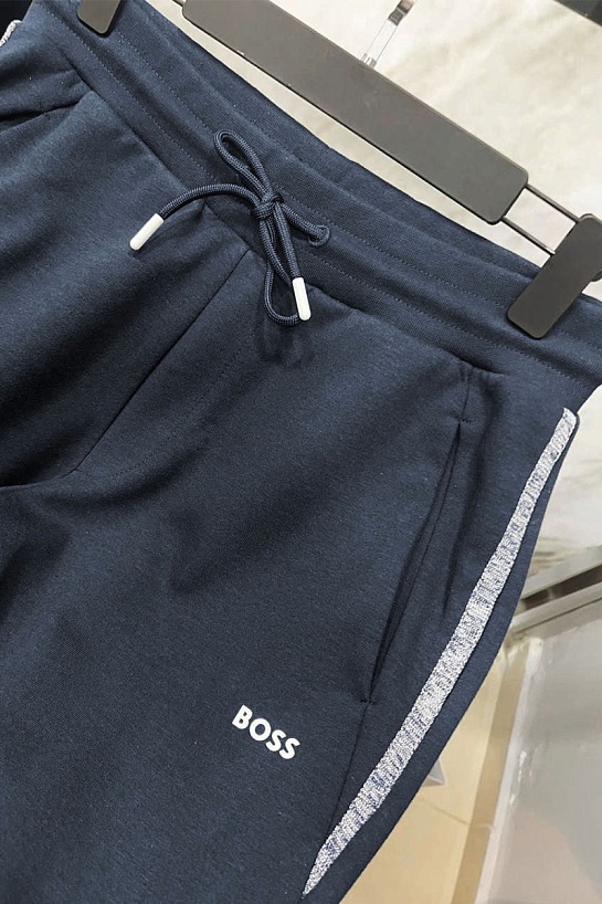 Тёмно-синие спортивные штаны Hugo Boss