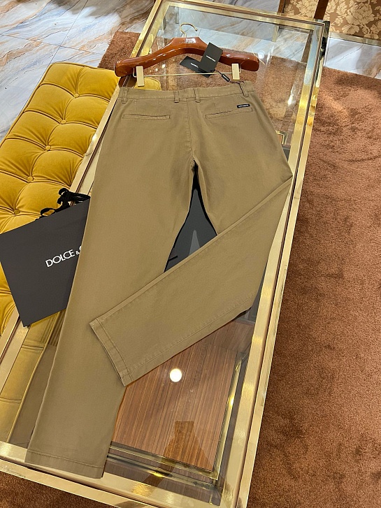 Мужские брюки Dolce & Gabbana Premium - Beige