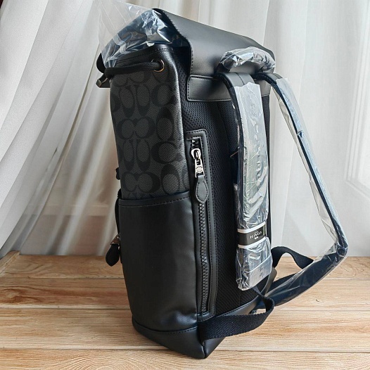Кожаный рюкзак Coach Rivington 39x26 см   