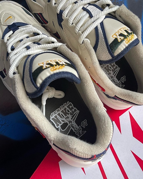 Кроссовки Nike Air Max 96 II - Beach / University Gold / Blue Void