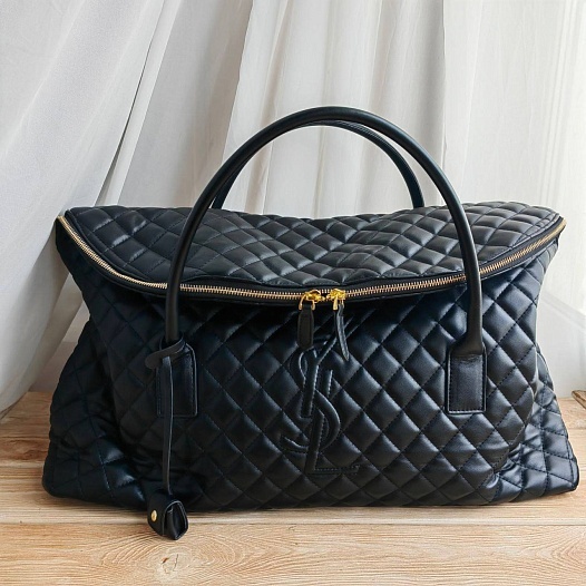 Женская дорожная сумка Yves Saint Laurent 54x37 см -Black   