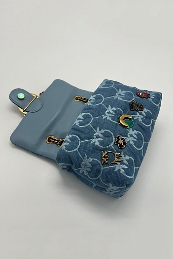 Женская сумка Love Mini Puff Magic Pins 23x27 см   