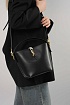 Кожаная сумка Yves  Saint Laurent Le 37 bucket bag 25x25 см