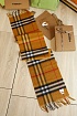 Шарф Burberry Check premium 168x30 см - Brown