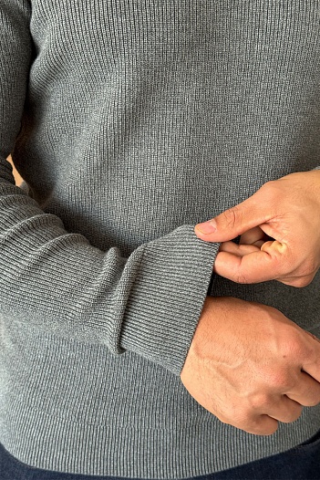 Мужской серый джемпер Paul & Shark   