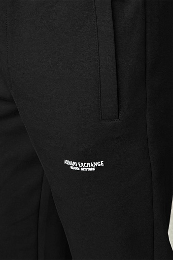 Спортивные штаны Armani Exchange чёрного цвета   