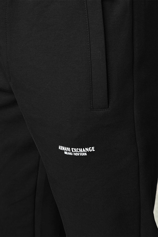 Спортивный костюм Armani Exchange чёрного цвета