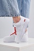 Кроссовки Supreme x Nike Air Force 1 - White / Red