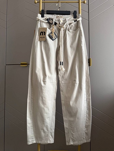 Женские прямые джинсы MIU MIU premium   