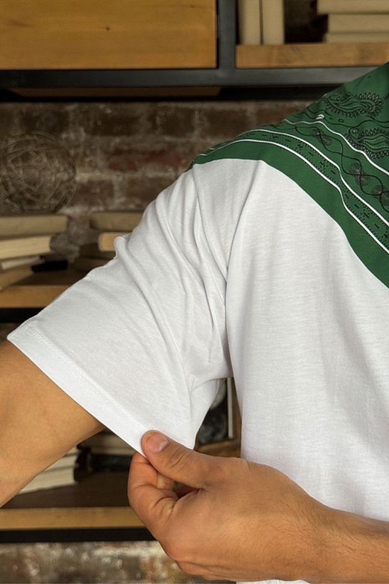 Белая футболка Marcelo Burlon County of Milan graphic-print