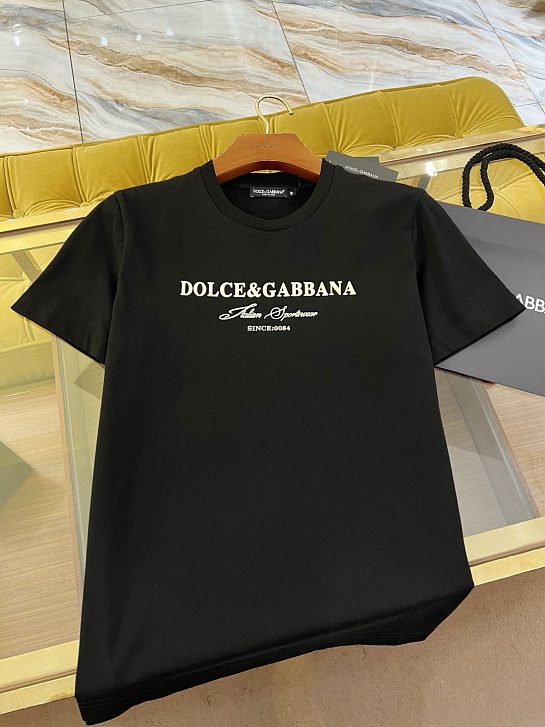 Мужская футболка Dolce & Gabbana Premium - Black
