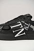 Кожаные кроссовки Valentino VL7N low-top - Black
