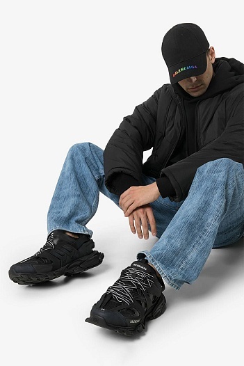 Кроссовки чёрного цвета Balenciaga Track Trainers   