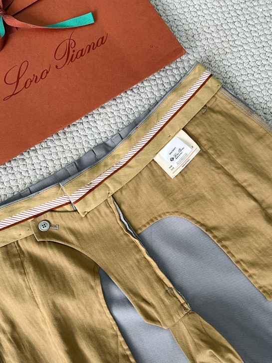 Мужские брюки Loro Piana Premium - Light Blue