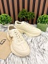Кожаные кроссовки Gucci Rhyton "Tiger" - Beige