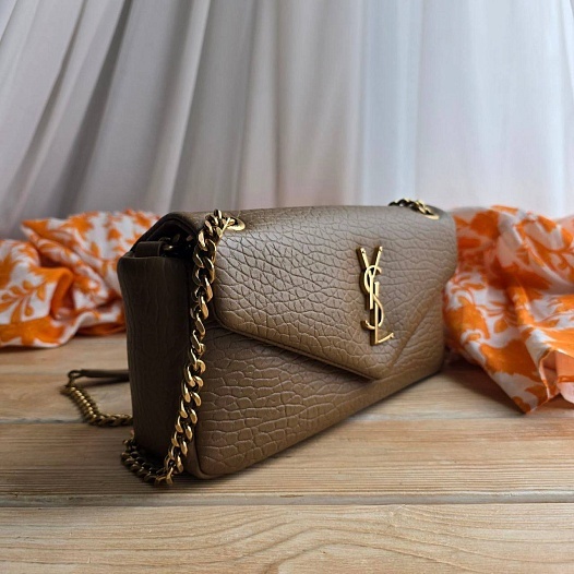 Кожаная сумка Yves Saint Laurent Calypso 27x13 см   