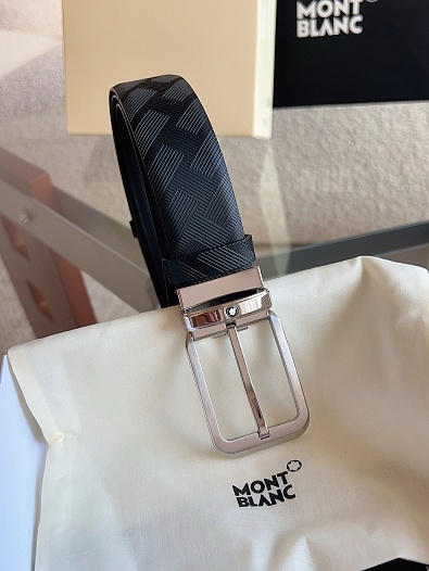 Кожаный ремень Montblanc premium   