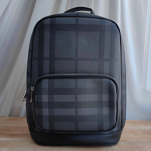 Кожаный рюкзак Burberry London Check 35х30 см   