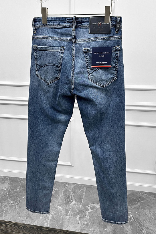 Мужские светло-синие джинсы Tommy Hilfiger low-rise