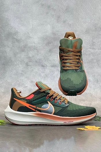 Кроссовки Nike Air Zoom Pegasus - Green / Orange   