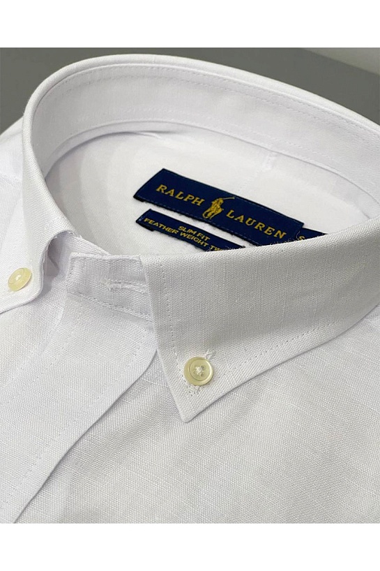 Красная рубашка Polo Ralph Lauren logo-embroidered