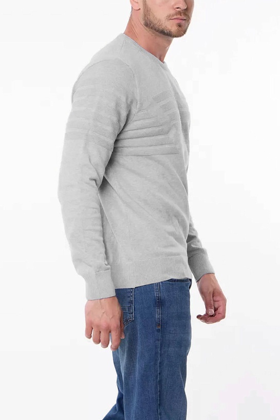 Мужской серый джемпер Emporio Armani