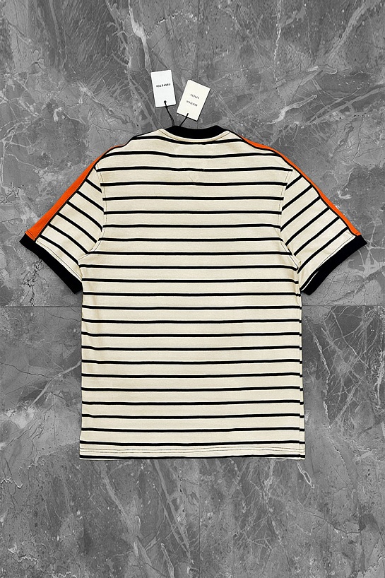 Оверсайз футболка Bottega Veneta - Beige / Orange