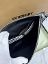 Чёрный клатч Burberry Premium 30x20x1.5 см
