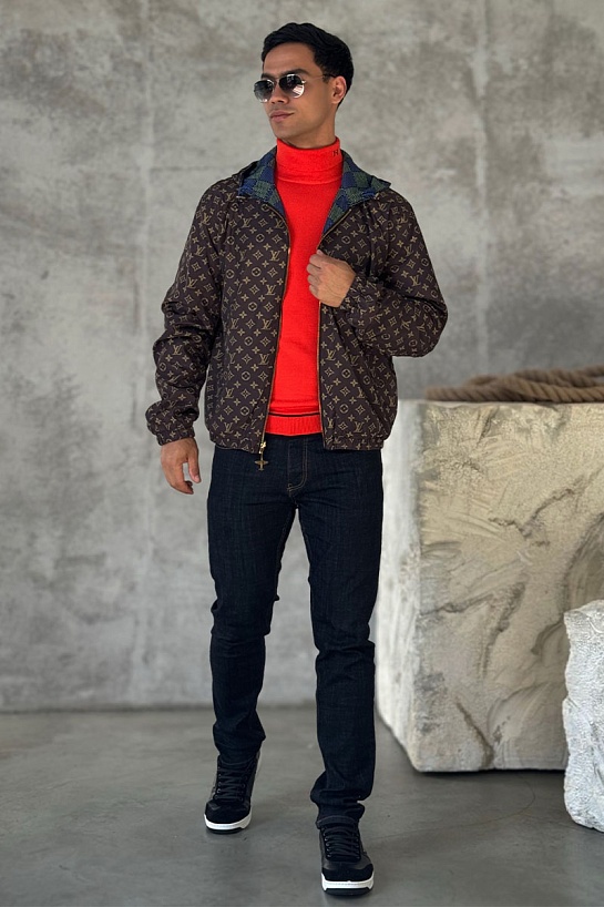 Двусторонняя куртка Marque Louis Vuitton Deposée Premium