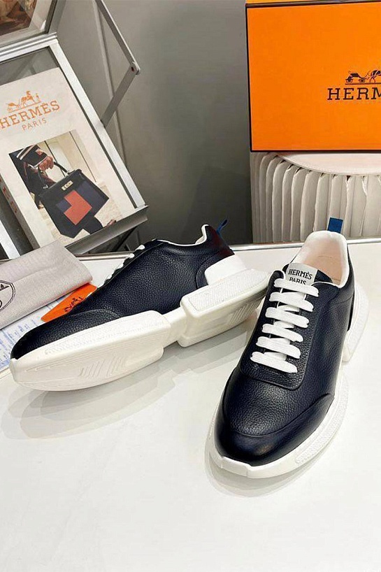 Мужские кроссовки Hermes Drift - Navy / White
