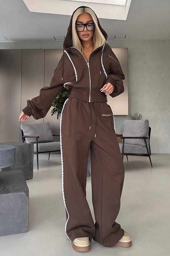 Женский костюм Schiaparelli premium - Brown