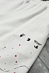 Мужские белые шорты Off-White paint-splatter