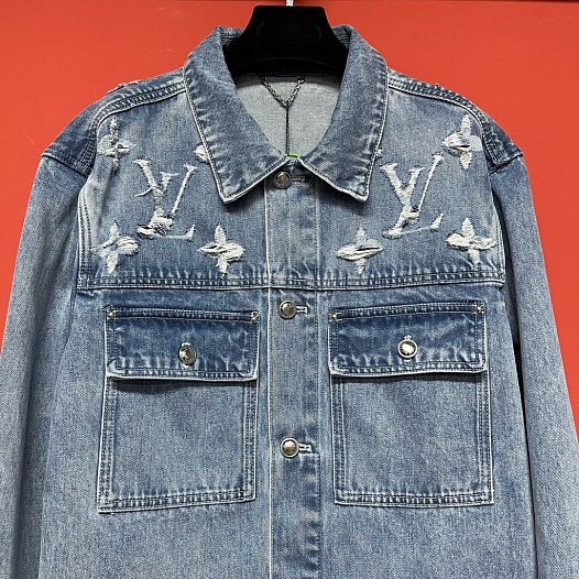 Джинсовая куртка Louis Vuitton Premium - Indigo Blue   