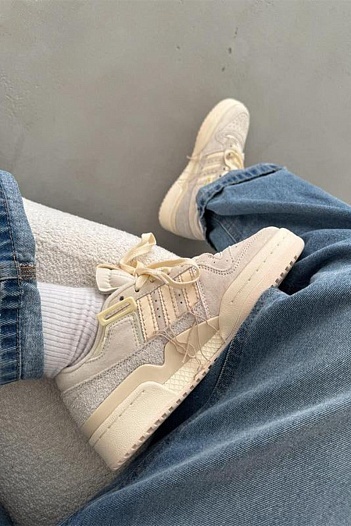 Кроссовки Adidas Forum 84 Low - Beige   
