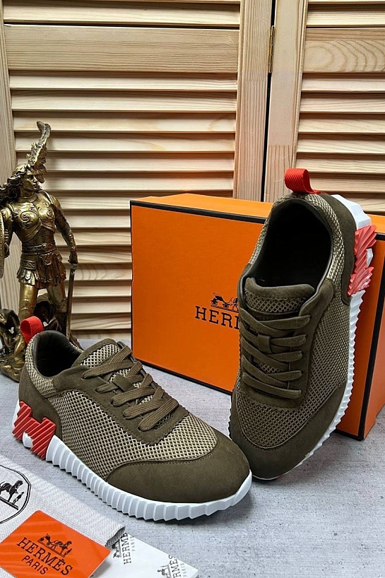Мужские кроссовки Hermes Bouncing - Khaki